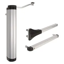 Locinox Torschließer Verticlose-2 Alu.elox.silber Retrofit Öffnungsw.90/180Grad