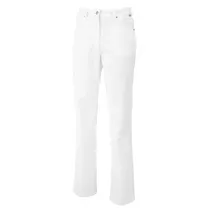 BP 1732-687-21-31/30 Jeans für Frauen, Stretch-Stoff, 300,00 g/m2 Stoffmischung mit Stretch, weiß, 31/30