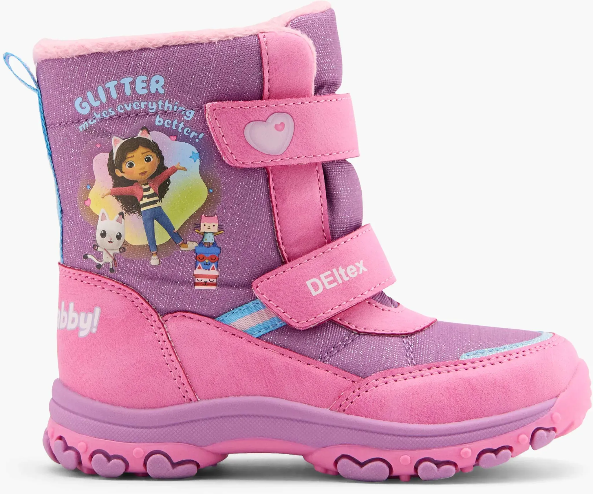 Gabby's Dollhouse  Winterboots Pink, Kinder, Größe: 26, Material: Mesh/Synthetik - Gabby's Dollhouse  Winterboots Pink, Kinder, Größe: 26, Material: Mesh/Synthetik - woman - Pink