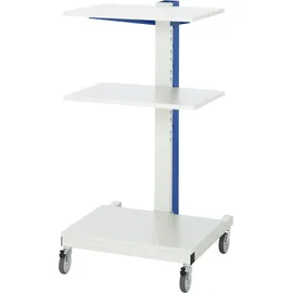 Rau Computer-Ständer mobil BxTxH 650x650x1150mm