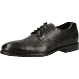 LLOYD Herren Schnürhalbschuhe Marian, Männer Businessschuhe,Derby,lose Einlage,Normalweit,Strassenschuhe,Schnuerung,lace-up,SCHWARZ,47 EU / 12 UK