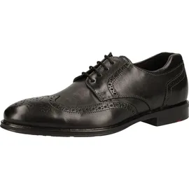 LLOYD Herren Schnürhalbschuhe Marian, Männer Businessschuhe,Derby,lose Einlage,Normalweit,Strassenschuhe,Schnuerung,lace-up,SCHWARZ,47 EU / 12 UK