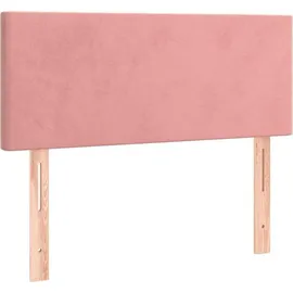 vidaXL Boxspringbett 100 x 200 cm Rosa