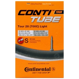 Continental Schlauch Tour Light 28 Zoll 42 mm Sclaverandventil