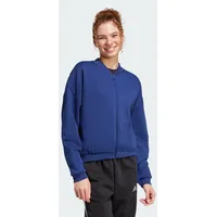 Adidas Essentials Contemporary Logo Bomberjacke Dark Blue 2XS