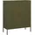 deluke Aktenschrank 80 x 35 x 101,5 cm Olivgrün