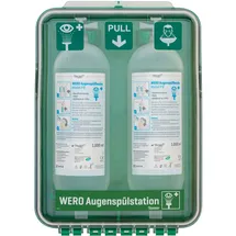 WERO Augenspülstation 2 Augenspülflaschen P8 1 St