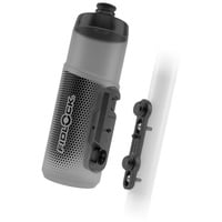 Fidlock Twist Bottle 600 + Bike Base Set 600ml Flasche Flaschenhalter (Größe One Size, schwarz)