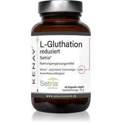 Kenay L-Gluthation reduziert Setria Kapseln für Ihr Wohlbefinden 60 KAP