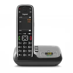 E720A Analoges/DECT-Telefon  (Schwarz) (Versandkostenfrei)