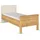 Rauch Einzelbett EVELYN 99 x 214 cm Wildeiche braun