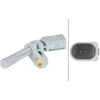 Hella Sensor, Raddrehzahl - 2-polig - Hinterachse links