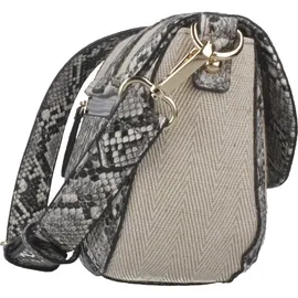 Valentino Gigante Umhängetasche Kunstleder Beige/Mehrfarbig