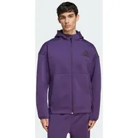 adidas Z.N.E. Full-Zip Track Jacke - lila 3XL