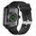 Bea-fon Watch 102 BT 44 mm Kunststoffgehäuse Schwarz Sportarmband Schwarz S/M