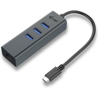 iTEC i-tec USB-Hub, RJ-45, USB-C 3.0 [Stecker] (C31METALG3HUB)