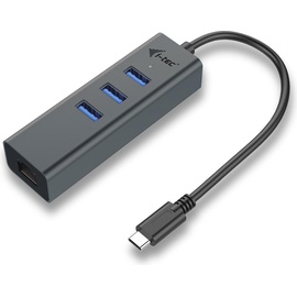 iTEC i-tec USB-Hub, RJ-45, USB-C 3.0 [Stecker] (C31METALG3HUB)