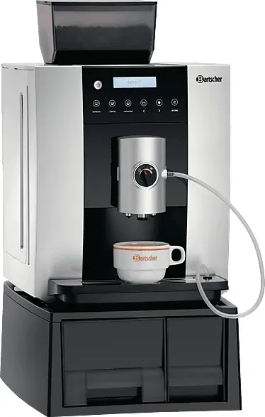 BARTSCHER 190069 KV1 Smart Kaffeevollautomat Silber/Schwarz