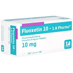 Fluoxetin 10-1a Pharma Tabletten 100 St