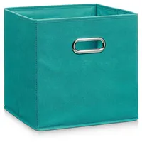 Zeller Aufbewahrungsbox, petrol, Vlies - 28x28x28; 14138 - Türkis