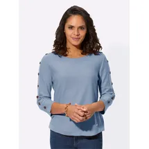 Casual Looks 3/4-Arm-Pullover Blau 40