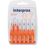 Interprox Interdentalbürsten orange super micro 6 Stück, 3er Pack (3x 6 Stück)