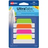 AVERY Zweckform UltraTabs neon farblich sortiert, 24 Blatt (74767)