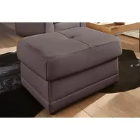 exxpo - sofa fashion Hocker Lotos Kunstleder 65 x 44 x 65 cm Braun