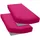 Microfaser-Jersey 90 x 200 cm pink 2 St.