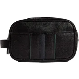 Ted Baker Keilab Stripe Washbag, Necessaire, Schwarz