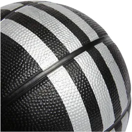 adidas Minibasketball Schwarz/Silber Metallic 3