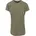 Long Shaped Turnup Tee Olive L