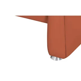 HIMOLLA Sofa Leder 2-Sitzer Orange