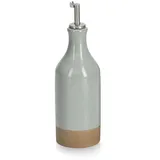 Zeller Essig- und Ölspender 420 ml Steingut/Edelstahl blau/grün