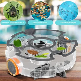 Kesser Poolroboter Aqua-9000 Anthrazit/Orange inkl. Transporttasche