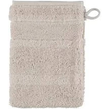 CAWÖ Noblesse2 Uni 1002 Waschhandschuh 16 x 22 cm travertin