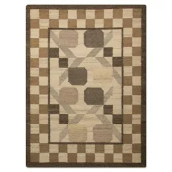 Morgenland Kelim Teppich - Trendy - 173489 - 200 x 140 cm - natur - rechteckig