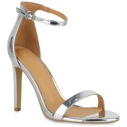 Damen High Heels in Silber