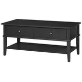 Loft24 Franklin Schwarz MDF 52 x 46 x 104,5 cm