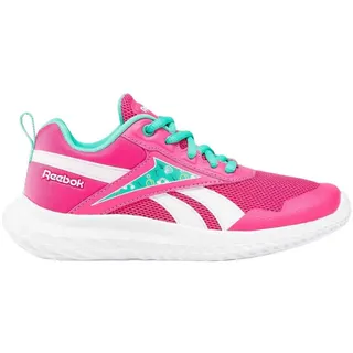 Reebok Rush Runner 5.0 Sneaker, Boldpink Unleashedgreen White, 21 EU