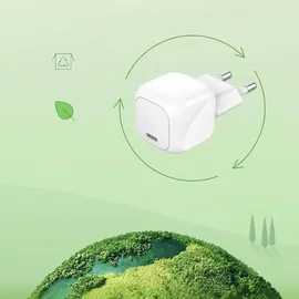 Belkin BoostCharge kompaktes USB-C-Ladegerät (30 W) mit USB-C-Kabel