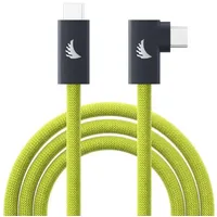 Angelbird USB-C 3.2 Solid FlexTM Tether Kabel Right-Angle Lime