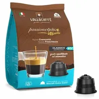Lollocaffè Kaffeekapseln Classico, kompatibel mit Nescafé Dolce Gusto 16 Kapseln