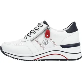 remonte Sneaker Damen Weiß/Blau 37