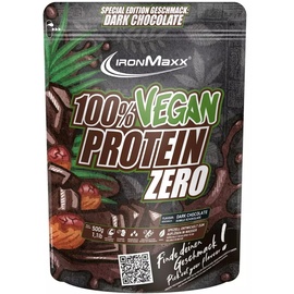 Ironmaxx Vegan Protein Zero, 500 g Beutel, Vanilla Cookie Dough