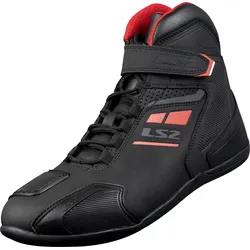 LS2 Garra, Schuhe - Schwarz/Rot - 45 EU