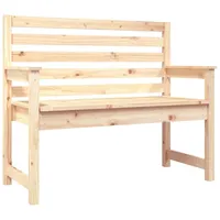 VidaXL Gartenbank 109x48x91,5 cm Massivholz Kiefer