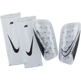 Nike Mercurial Lite Fußball Schienbeinschoner white/white/black M