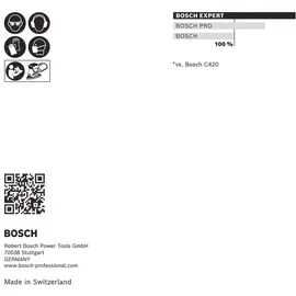 Bosch Schleifpapier für Multischleifer Körnung 60/120/180 150 mm x 100 mm 1 Set