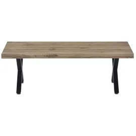 SIT Möbel Moderner Couchtisch Beige Wildeiche 120 x 60 x 10 cm